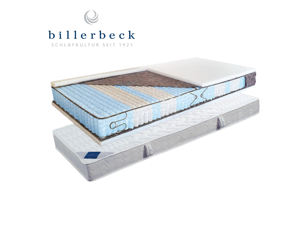 Billerbeck Padova 9 zónás táskarugós matrac öko softness felsőrésszel