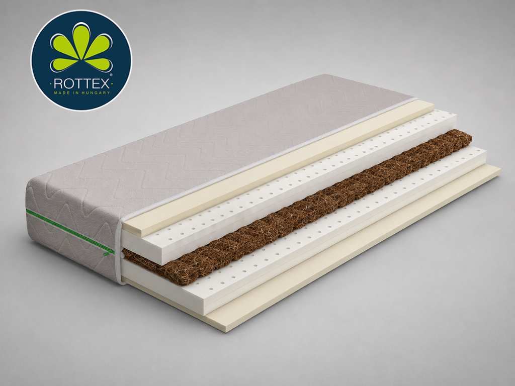 Rottex LCH 7ZMF latex-kókusz memória habos matrac