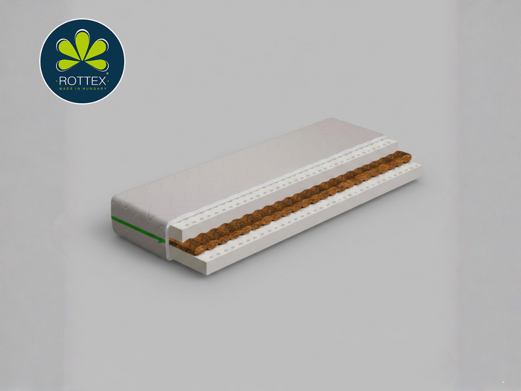 Rottex LCH 7Z latex-kókusz biomatrac
