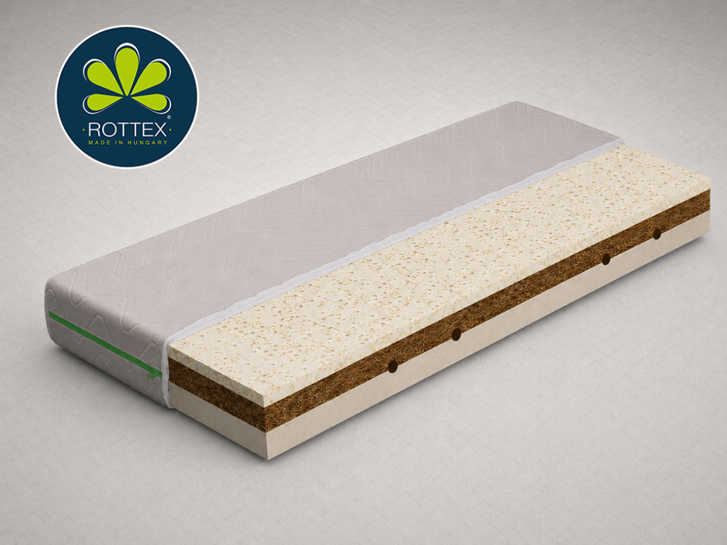 Rottex LC-DUO (latex, kókusz biomatrac)