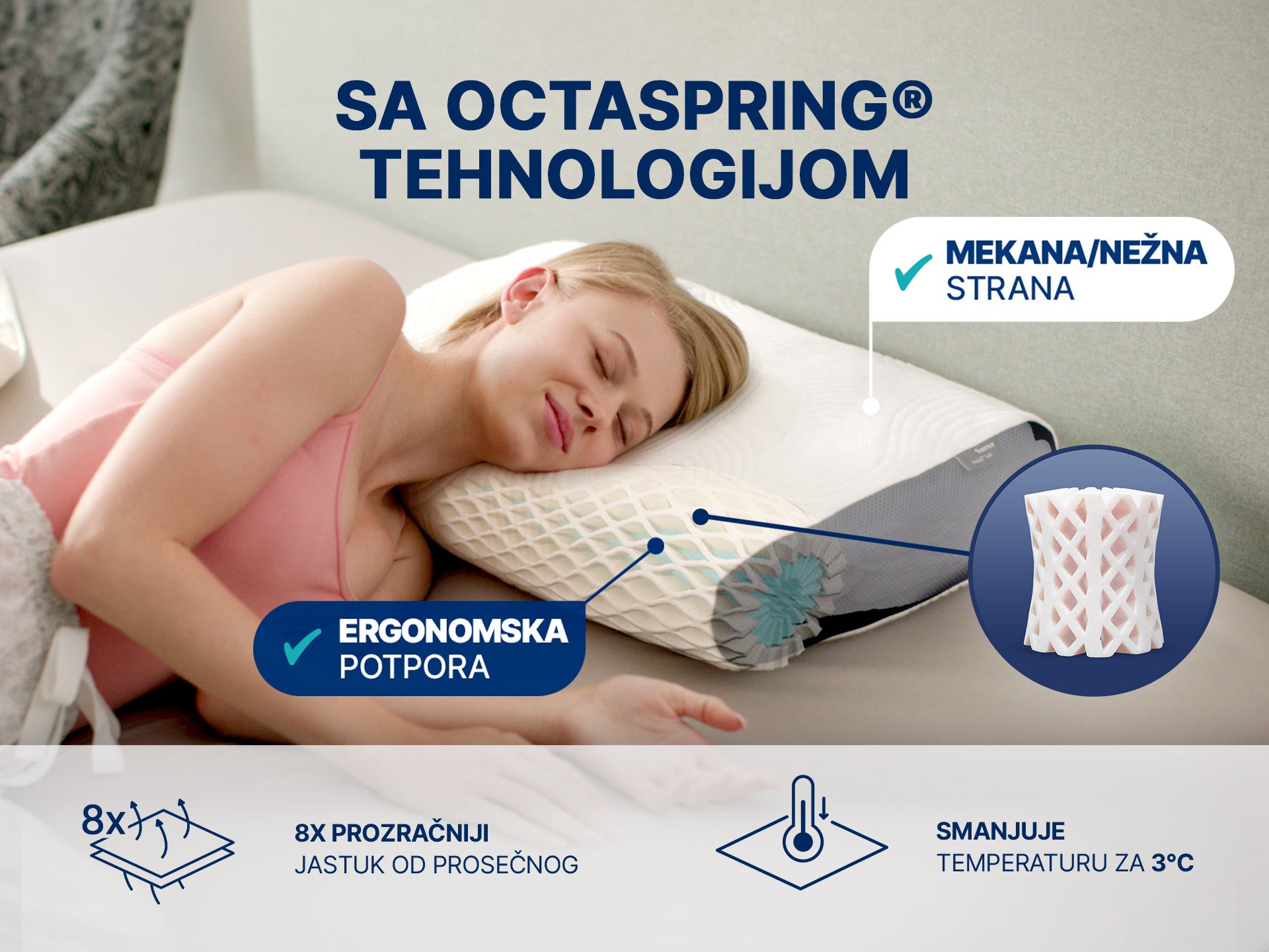 Dormeo Air+ Smart párna