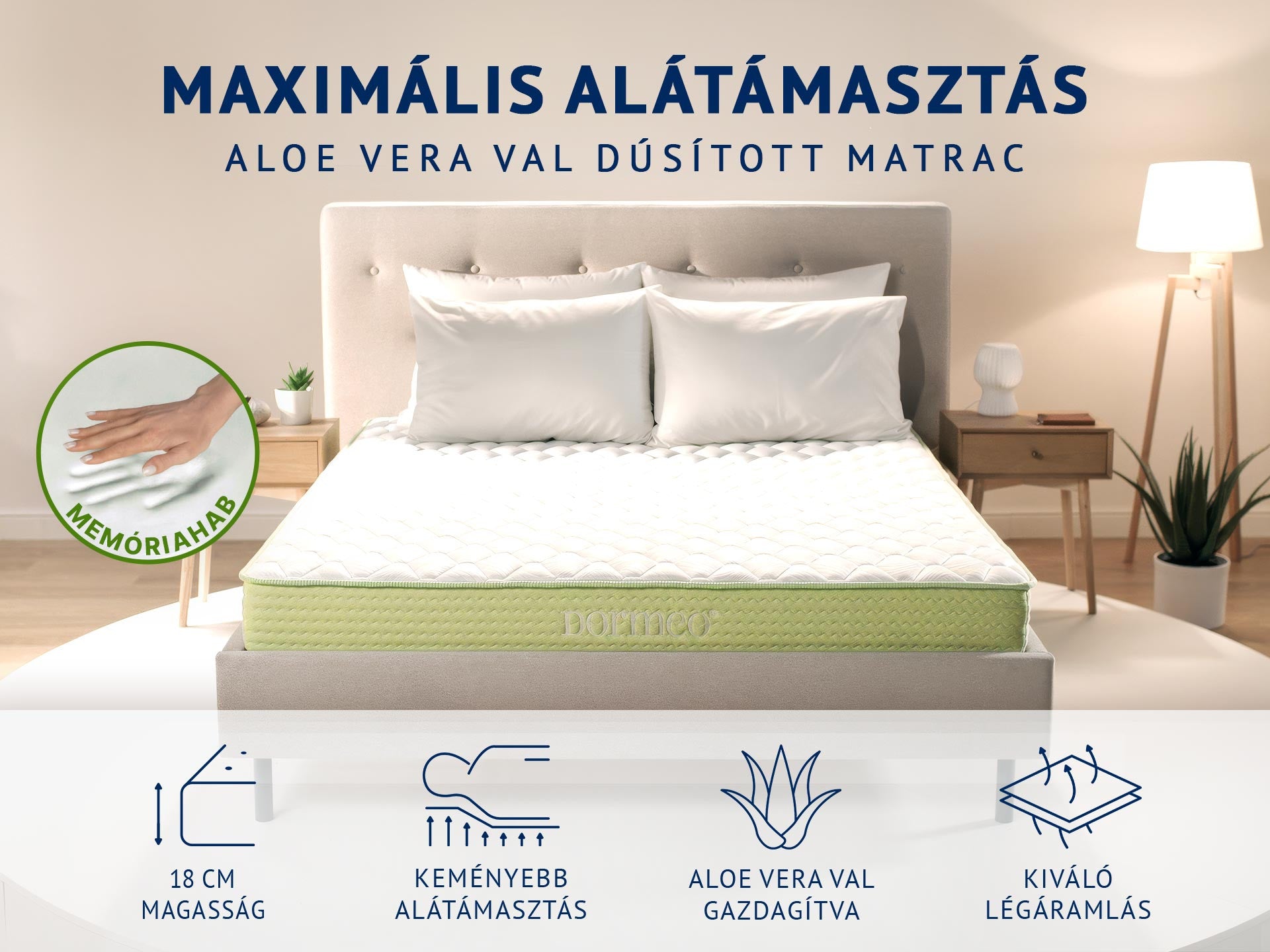 Dormeo Aloe Vera+ Memory matrac