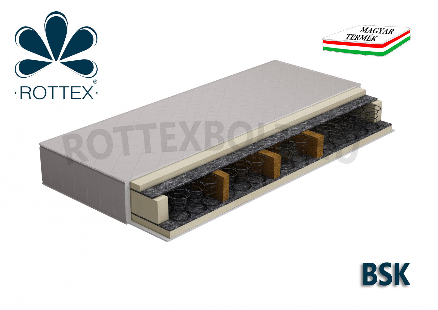 Rottex BSK (bonell rugós matrac)