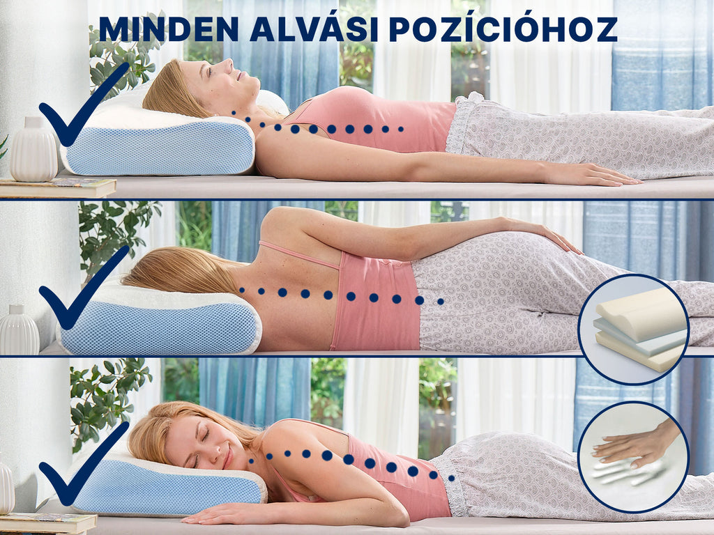 Dormeo Memosan 3-rétegű anatómiai párna