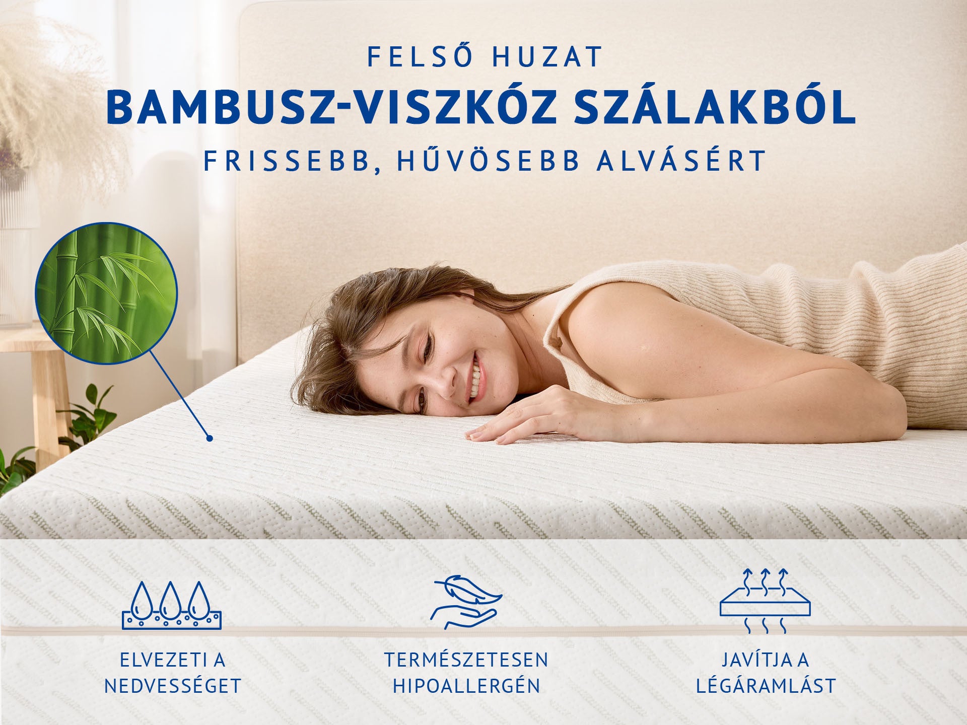 Mlily Bamboo Eco Health matrac