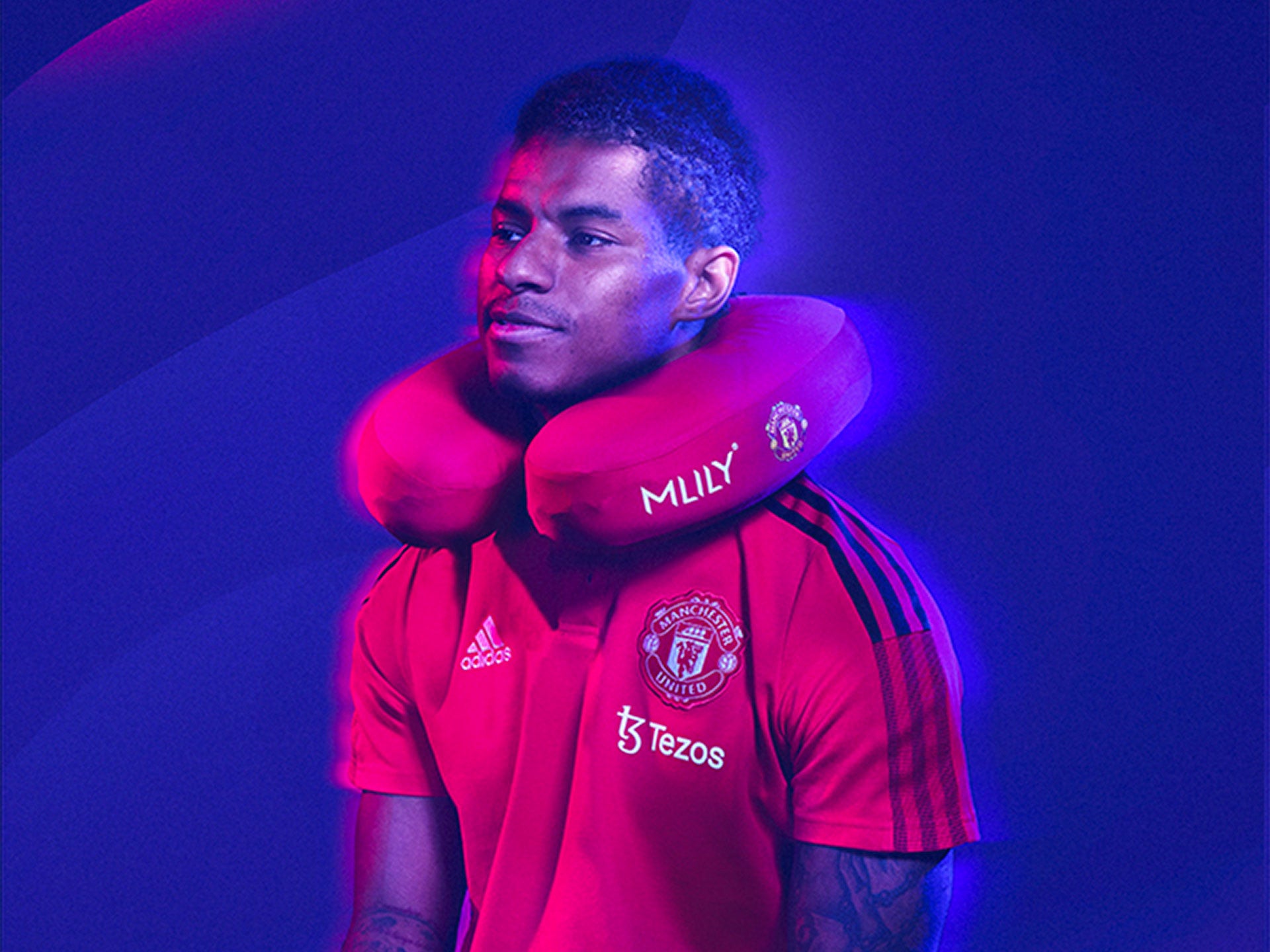 Mlily Manchester United utazó párna