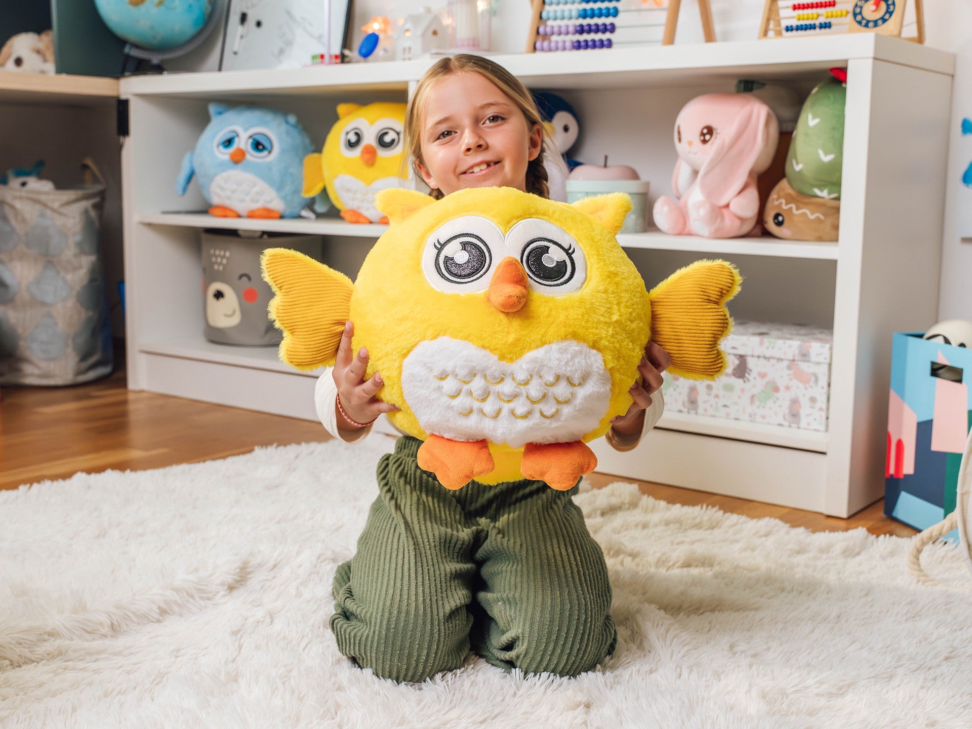 Dormeo Warm Hug emotion bagoly vidám